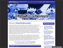 Tablet Screenshot of dissectingmicroscopes.com